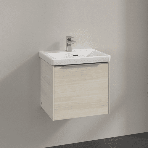 Bild von VILLEROY BOCH Subway 3.0 Waschbeckenunterschrank, 1 Auszug, 473 x 429 x 408 mm, White Oak #C58000AA