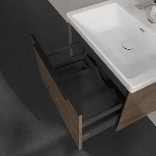 Bild von VILLEROY BOCH Subway 3.0 Waschbeckenunterschrank, 1 Auszug, 622 x 429 x 478 mm, Arizona Oak #C57501VH