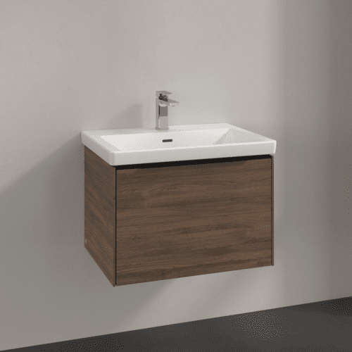 Bild von VILLEROY BOCH Subway 3.0 Waschbeckenunterschrank, 1 Auszug, 622 x 429 x 478 mm, Arizona Oak #C57501VH
