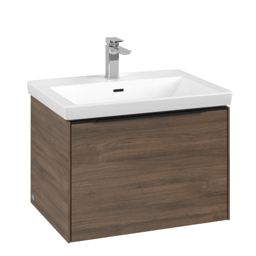 Bild von VILLEROY BOCH Subway 3.0 Waschbeckenunterschrank, 1 Auszug, 622 x 429 x 478 mm, Arizona Oak #C57501VH