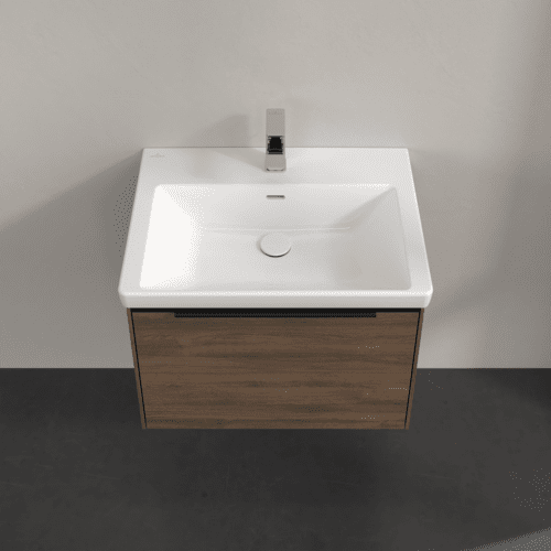 Bild von VILLEROY BOCH Subway 3.0 Waschbeckenunterschrank, 1 Auszug, 622 x 429 x 478 mm, Arizona Oak #C57501VH