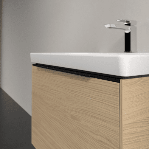 Bild von VILLEROY BOCH Subway 3.0 Waschbeckenunterschrank, 1 Auszug, 622 x 429 x 478 mm, Nordic Oak #C57501VJ