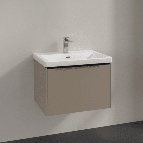 Bild von VILLEROY BOCH Subway 3.0 Waschbeckenunterschrank, 1 Auszug, 622 x 429 x 478 mm, Taupe #C57501VM