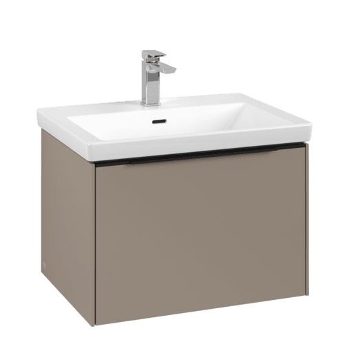 Bild von VILLEROY BOCH Subway 3.0 Waschbeckenunterschrank, 1 Auszug, 622 x 429 x 478 mm, Taupe #C57501VM