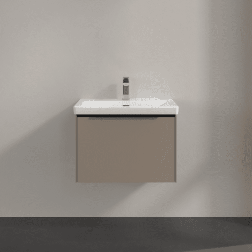 Bild von VILLEROY BOCH Subway 3.0 Waschbeckenunterschrank, 1 Auszug, 622 x 429 x 478 mm, Taupe #C57501VM