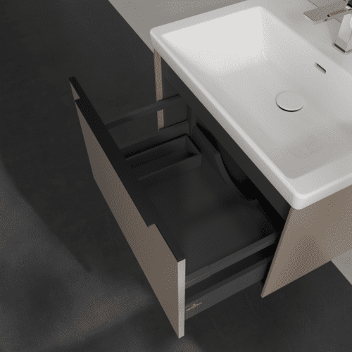 Bild von VILLEROY BOCH Subway 3.0 Waschbeckenunterschrank, 1 Auszug, 622 x 429 x 478 mm, Taupe #C57501VM