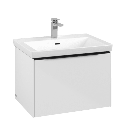Obrázek VILLEROY BOCH Subway 3.0 Vanity unit, 1 zásuvka, 622 x 429 x 478 mm, Brilliant White #C57501VE