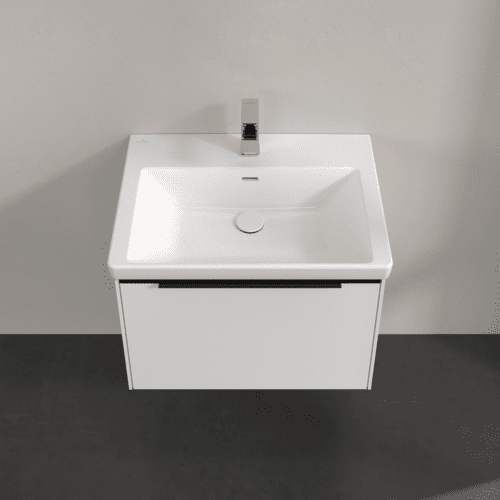 Bild von VILLEROY BOCH Subway 3.0 Waschbeckenunterschrank, 1 Auszug, 622 x 429 x 478 mm, Pure White #C57501VF