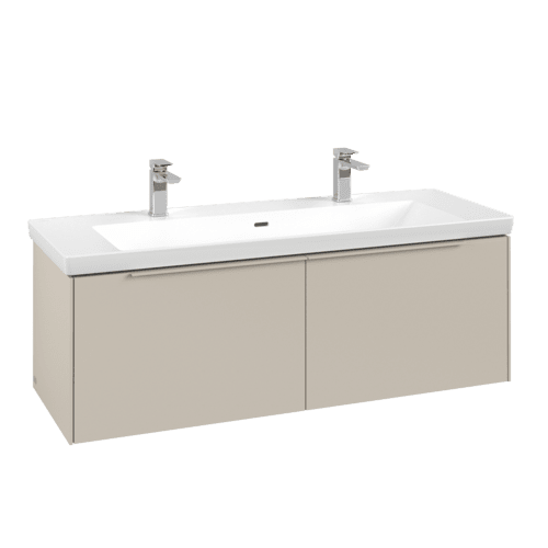 Obrázek VILLEROY BOCH Subway 3.0 Vanity unit, 2 výsuvy, 1272 x 429 x 478 mm, Cashmere Grey #C60102VN