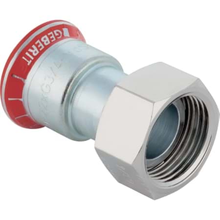 Picture of GEBERIT Mapress Carbon Steel connector with union nut #25049
