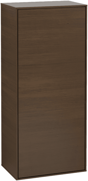 Bild von VILLEROY BOCH Finion Seitenschrank, mit Beleuchtung, 1 Tür, 418 x 936 x 270 mm, Walnut Veneer #G56000GN