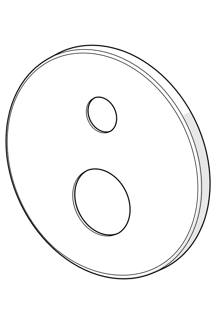 Bild von HANSA Rosette, d 170 mm 59914308