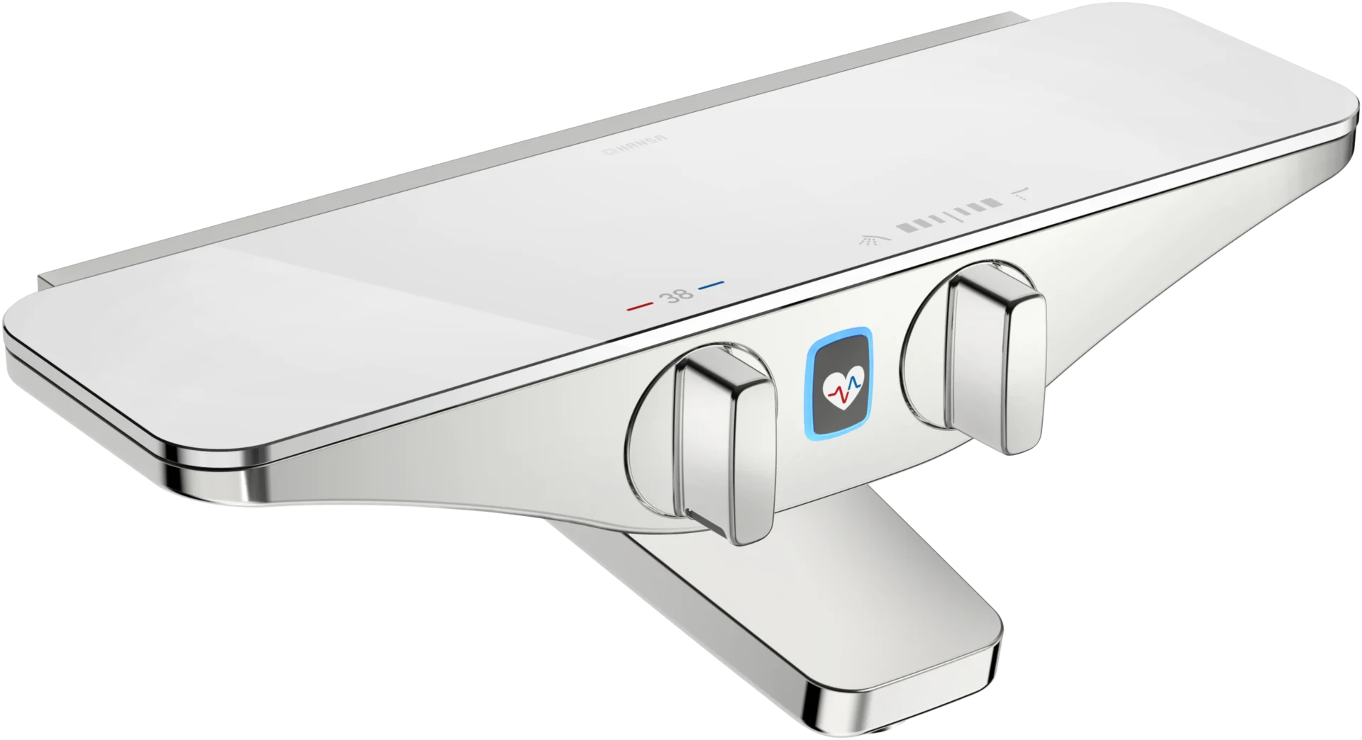 Bild von HANSA HANSAEMOTION Wellfit Wannenfüll- und Brausebatterie, 6 V, Bluetooth #5864217282