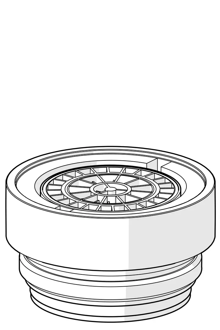Bild von HANSA Luftsprudler und Schlüssel, M24x1, 6 l/min #59914105
