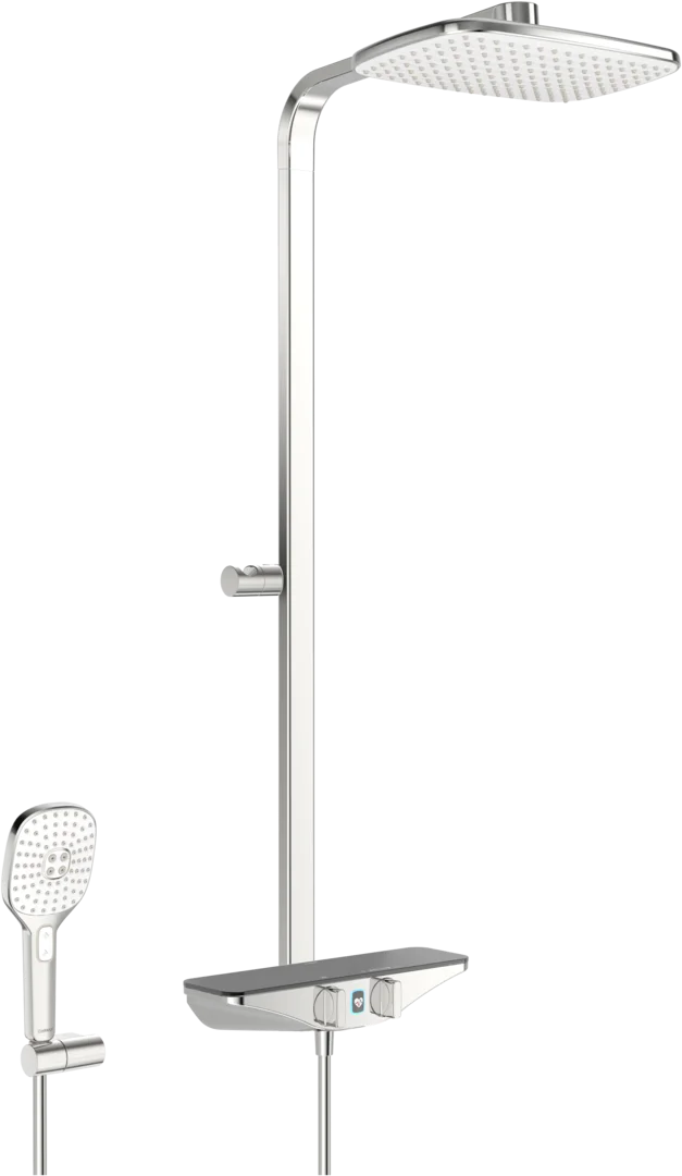 Bild von HANSA HANSAEMOTION Wellfit Regenbrause-Duscharmatur, 6 V, Bluetooth #5865017284