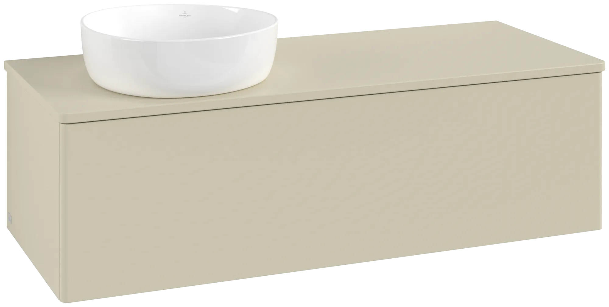 Bild von VILLEROY BOCH Antao Waschbeckenunterschrank, 1 Auszug, 1200 x 360 x 500 mm, Front ohne Struktur, Silk Grey Matt Lacquer / Silk Grey Matt Lacquer #K33010HJ