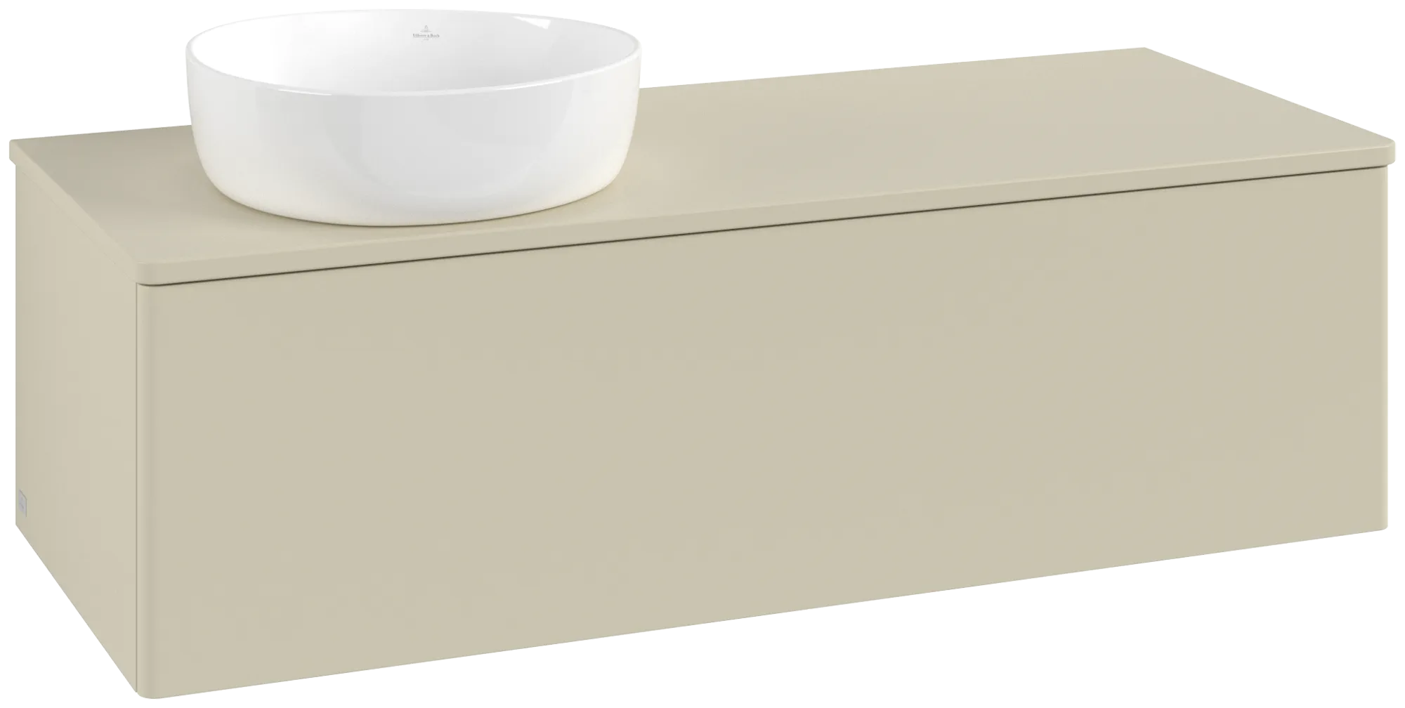 Bild von VILLEROY BOCH Antao Waschbeckenunterschrank, 1 Auszug, 1200 x 360 x 500 mm, Front ohne Struktur, Silk Grey Matt Lacquer / Silk Grey Matt Lacquer #K33050HJ