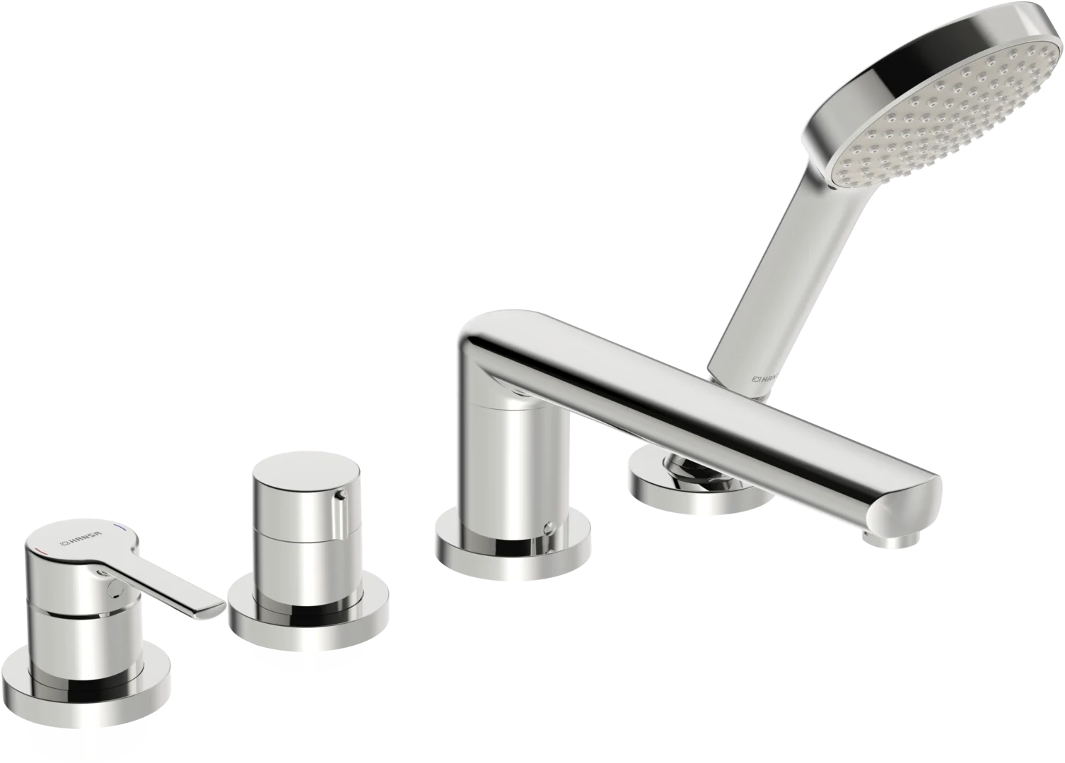 Bild von HANSA HANSARONDA Fertigmontageset für Wanne/Brause, 72 mm #03402473
