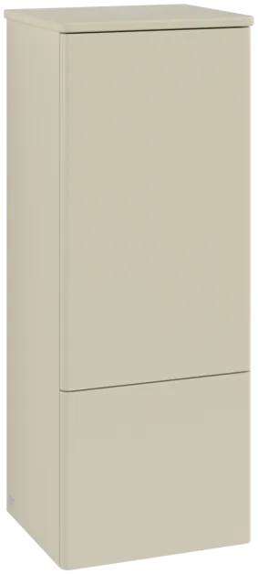 Bild von VILLEROY BOCH Antao Mittelschrank, 1 Tür, 414 x 1039 x 356 mm, Front ohne Struktur, Silk Grey Matt Lacquer / Silk Grey Matt Lacquer #K43000HJ