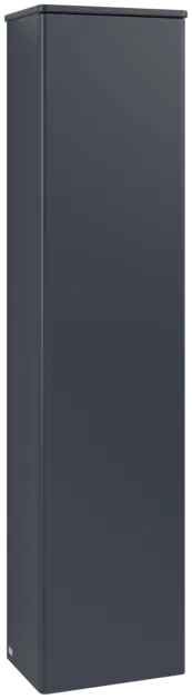 Bild von VILLEROY BOCH Antao Hochschrank, 1 Tür, 414 x 1719 x 287 mm, Front ohne Struktur, Midnight Blue Matt Lacquer / Midnight Blue Matt Lacquer #K46000HG