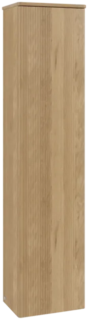 Bild von VILLEROY BOCH Antao Hochschrank, 1 Tür, 414 x 1719 x 287 mm, Front mit Struktur, Honey Oak / Honey Oak #K46100HN