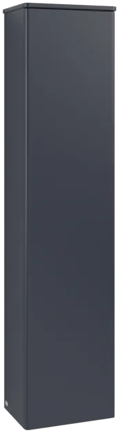 Bild von VILLEROY BOCH Antao Hochschrank, 1 Tür, 414 x 1719 x 287 mm, Front ohne Struktur, Midnight Blue Matt Lacquer / Midnight Blue Matt Lacquer #K45000HG