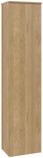 Bild von VILLEROY BOCH Antao Hochschrank, 1 Tür, 414 x 1719 x 287 mm, Front mit Struktur, Honey Oak / Honey Oak #K45100HN
