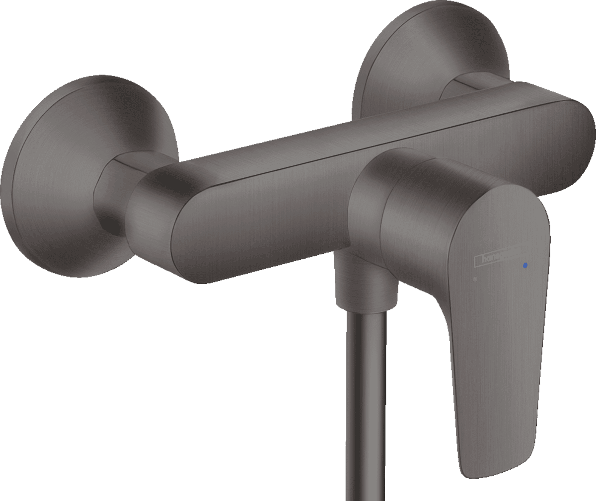 Bild von HANSGROHE Talis E Einhebel-Brausemischer Aufputz #71760340 - Brushed Black Chrome