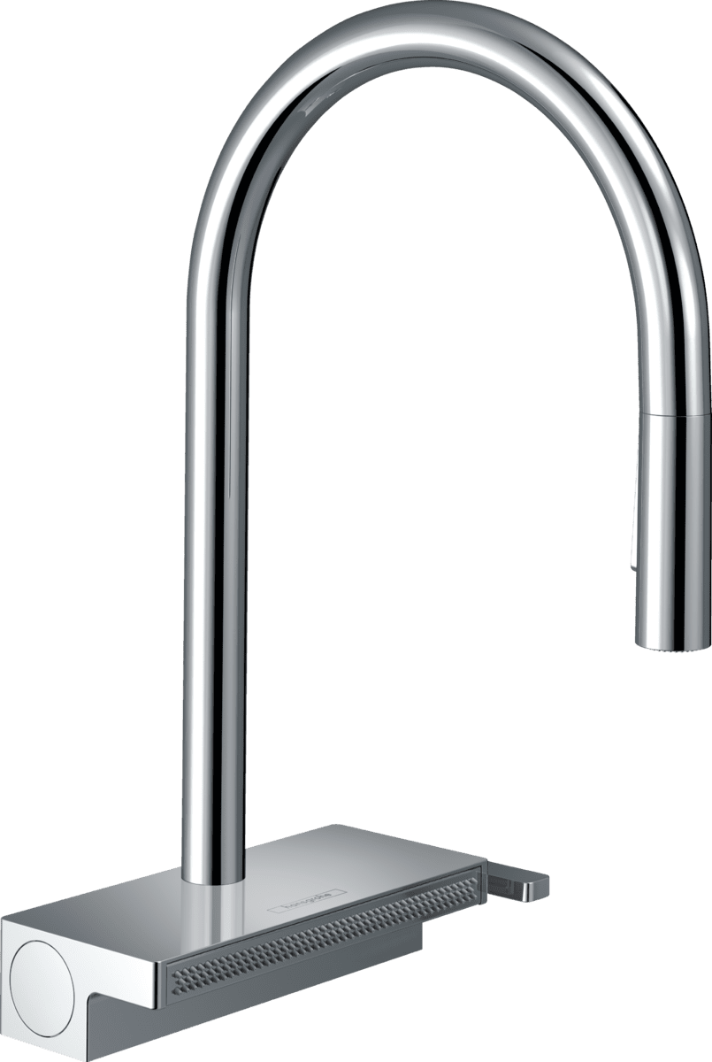 Bild von HANSGROHE Aquno Select M81 Einhebel-Küchenmischer 170, Ausziehbrause, 3jet #73837000 - Chrom