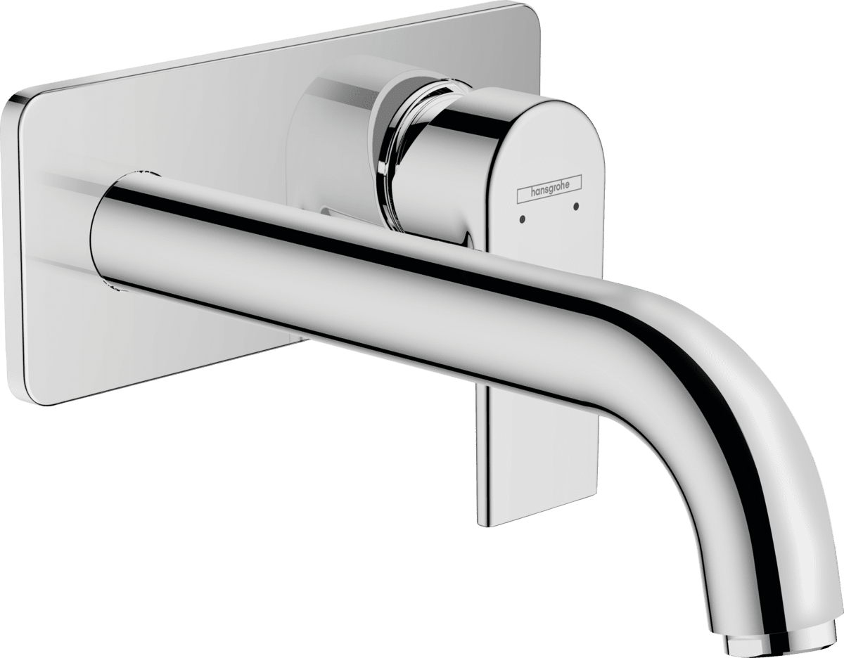 Bild von HANSGROHE Vernis Shape Einhebel-Waschtischmischer Unterputz für Wandmontage mit Auslauf 20,7 cm #71578000 - Chrom