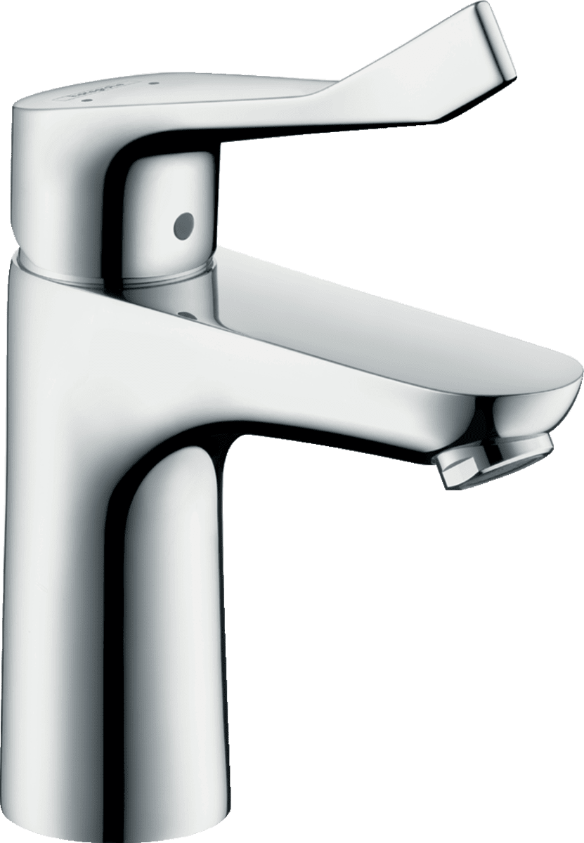 Bild von HANSGROHE Focus Einhebel-Waschtischmischer 100 mit extra langem Comfortgriff 12,1 cm ohne Ablaufgarnitur #31915000 - Chrom