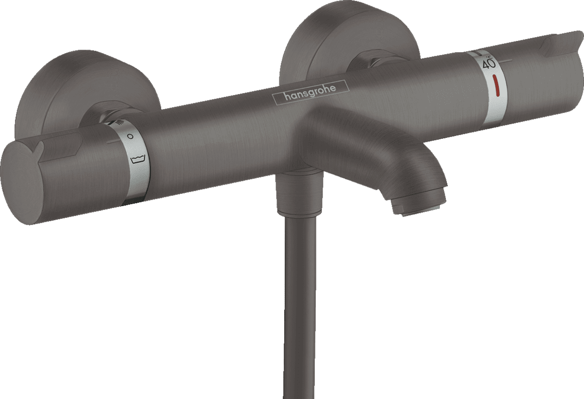 Bild von HANSGROHE Ecostat Comfort Wannenthermostat Aufputz #13114340 - Brushed Black Chrome