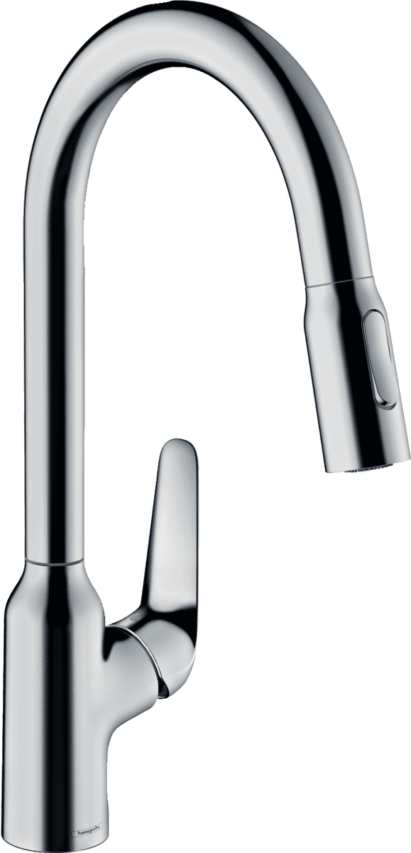 Bild von HANSGROHE Focus M42 Einhebel-Küchenmischer 220, Ausziehbrause, 2jet #71800000 - Chrom