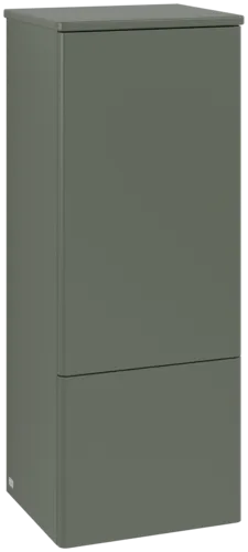 Bild von VILLEROY BOCH Antao Mittelschrank, mit Beleuchtung, 1 Tür, 414 x 1039 x 356 mm, Front ohne Struktur, Leaf Green Matt Lacquer / Leaf Green Matt Lacquer #L44000HL