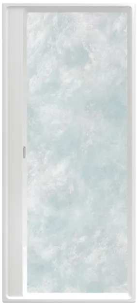 Bild von VILLEROY BOCH Collaro rechteckige Badewanne, mit Whirlpoolsystem Airpool Entry (AE), 1600 x 750 mm, Weiß Alpin #UAE160COR2A1V01