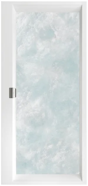 Bild von VILLEROY BOCH Squaro Edge 12 rechteckige Badewanne, mit Whirlpoolsystem Combipool Comfort (CC), inklusive Wasserzulauf, 1600 x 750 mm, Weiß Alpin #UCC160SQE2B2V01