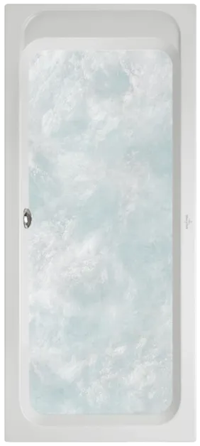 Obrázek VILLEROY BOCH Architectura Rectangular bath, with whirlpool system Hydropool Comfort (HC), 1800 x 800 mm, White Alpin #UHC180ARA2A2V01