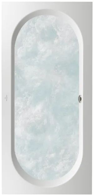 Picture of VILLEROY BOCH Oberon Rectangular bath, with whirlpool system Airpool Comfort (AC), 1900 x 900 mm, White Alpin #UAC199OBE2A2V01