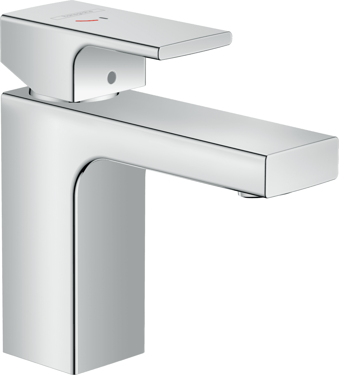 Picture of HANSGROHE Vernis Shape Single lever basin mixer 100 CoolStart with isolated water conduction and pop-up waste set #71594000 - Chrome