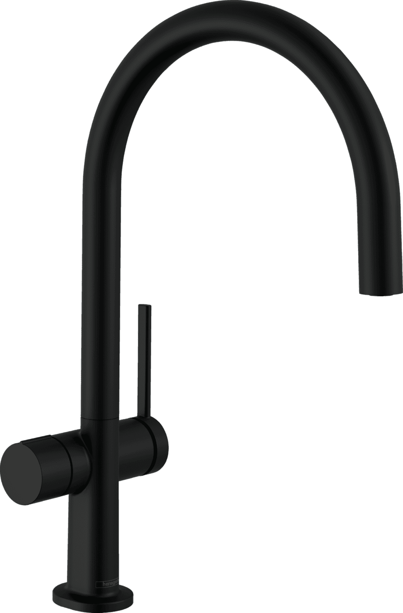 Bild von HANSGROHE Talis M54 Einhebel-Küchenmischer 220, Geräteabsperrventil, 1jet #72805670 - Mattschwarz