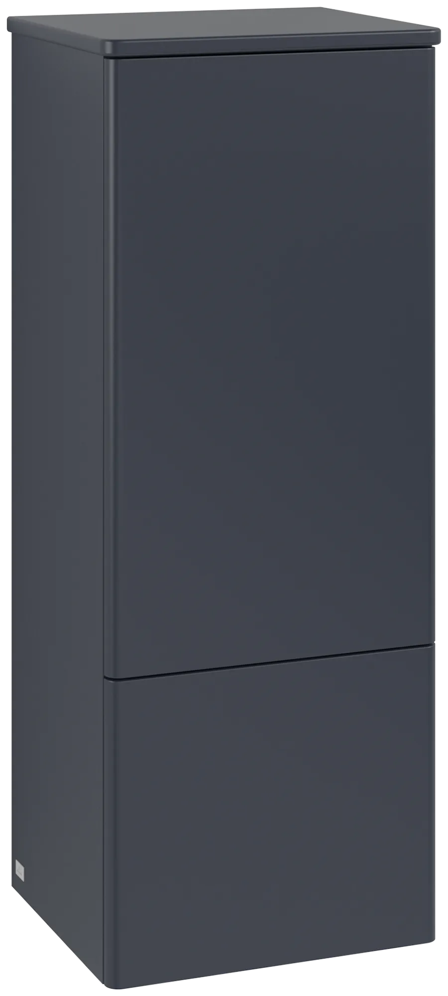 Bild von VILLEROY BOCH Antao Mittelschrank, mit Beleuchtung, 1 Tür, 414 x 1039 x 356 mm, Front ohne Struktur, Midnight Blue Matt Lacquer / Midnight Blue Matt Lacquer #L43000HG