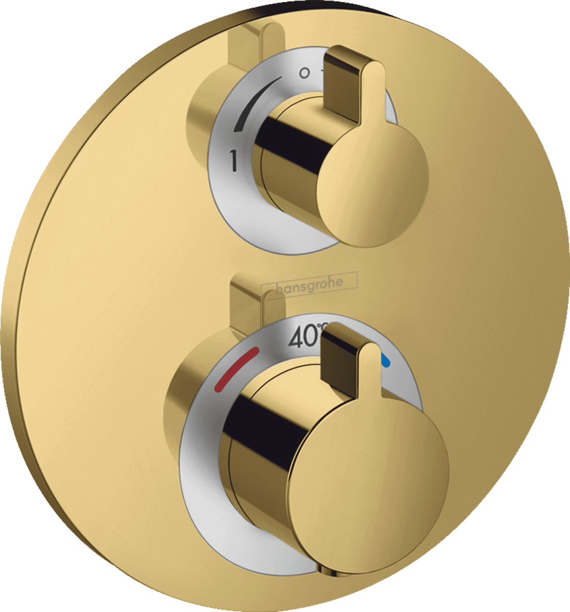 Bild von HANSGROHE Ecostat S Thermostat Unterputz für 2 Verbraucher #15758990