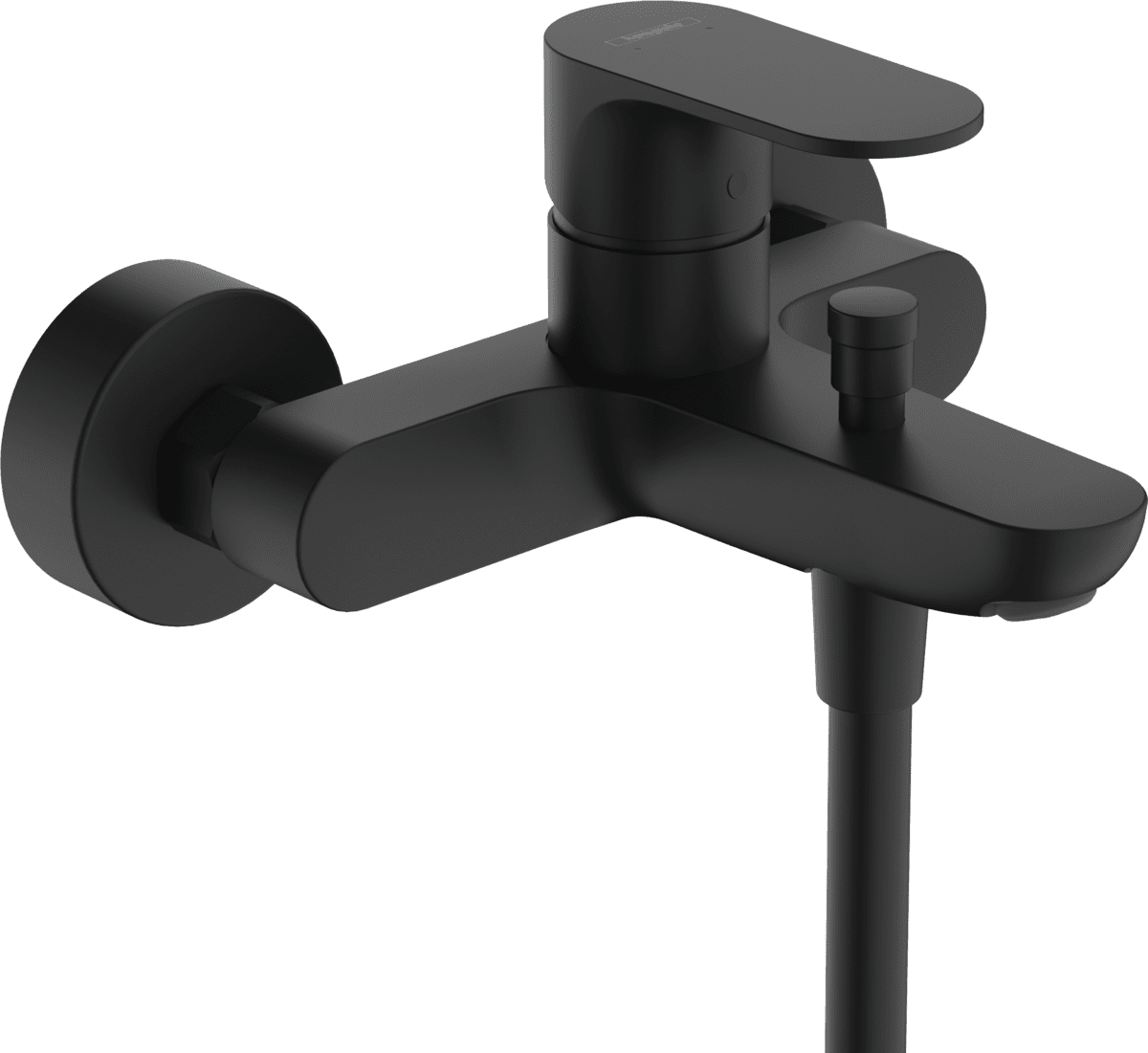 Bild von HANSGROHE Rebris S Einhebel-Wannenmischer Aufputz Mattschwarz 72440670