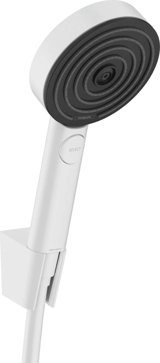 Obrázek HANSGROHE Pulsify Select S vanový set-sprcha 105 3jet, držák, hadice 125cm #24302700 - bílá mat