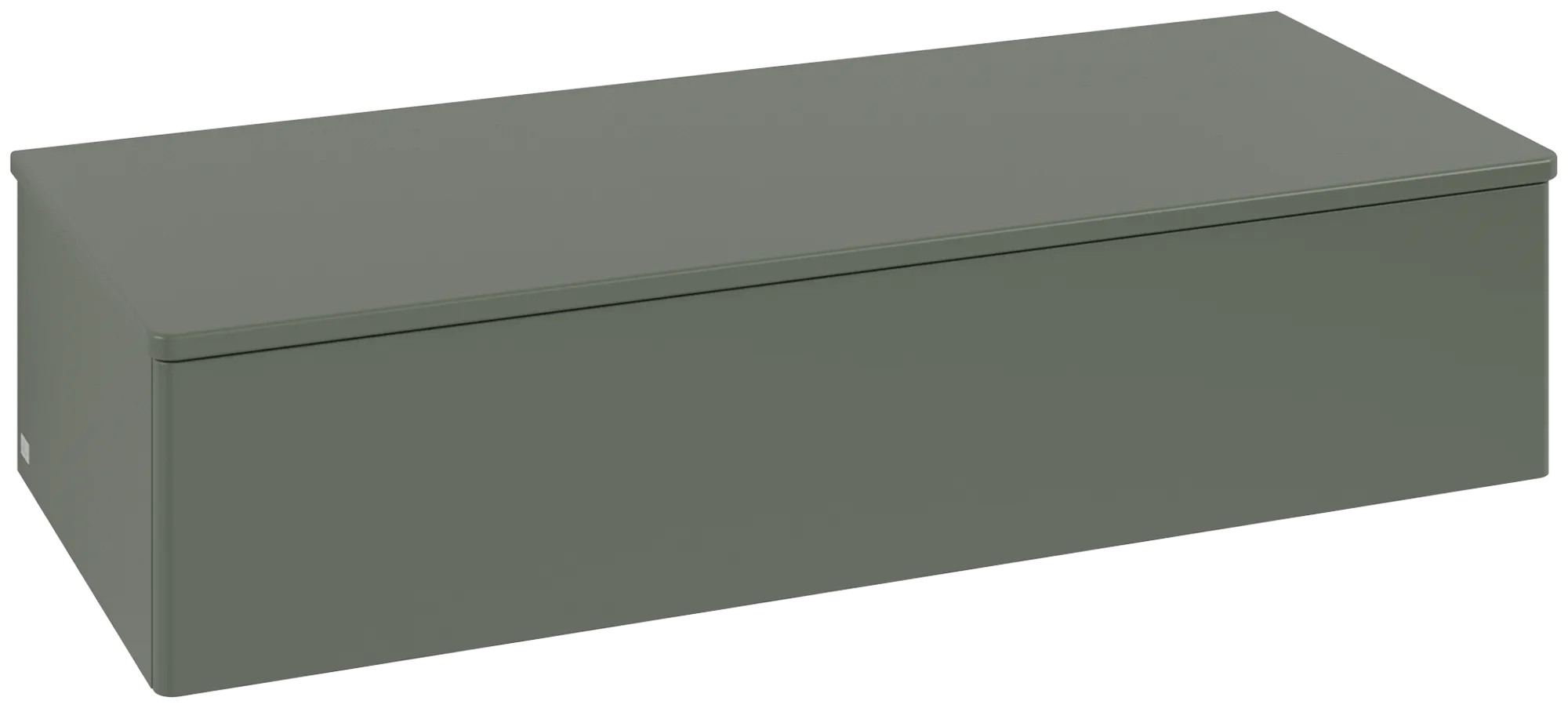 Bild von VILLEROY BOCH Antao Sideboard, mit Beleuchtung, 1 Auszug, 1200 x 268 x 500 mm, Front ohne Struktur, Leaf Green Matt Lacquer / Leaf Green Matt Lacquer #L41000HL