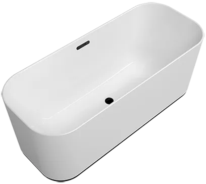 Bild von VILLEROY BOCH Finion freistehende Badewanne, 1700 x 700 mm, Weiß Alpin #UBQ177FIN7A400V201