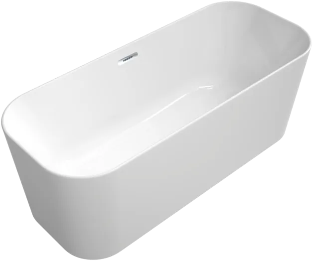 Bild von VILLEROY BOCH Finion freistehende Badewanne, 1700 x 700 mm, Weiß Alpin #UBQ177FIN7N100V301