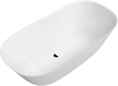 Bild von VILLEROY BOCH Theano freistehende Badewanne Original Edition, 1550 x 750 mm, Almond #UBQ155ANH7F200V-AL