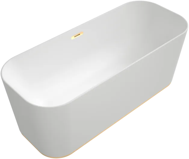 Bild von VILLEROY BOCH Finion freistehende Badewanne, 1700 x 700 mm, Stone White #UBQ177FIN7N300V4RW