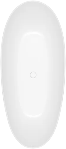 Bild von VILLEROY BOCH Antao freistehende Badewanne, 1700 x 750 mm, Stone White #UBQ170TAO7V-RW
